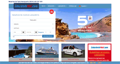 Desktop Screenshot of lanzarotetaxi.com